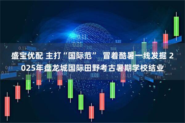 盛宝优配 主打“国际范”  冒着酷暑一线发掘 2025年盘龙城国际田野考古暑期学校结业