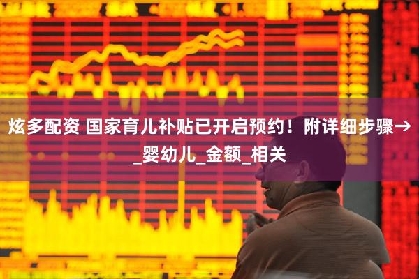 炫多配资 国家育儿补贴已开启预约！附详细步骤→_婴幼儿_金额_相关